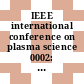 IEEE international conference on plasma science 0002: conference record - abstracts : Ann-Arbor, MI, 14.05.75-16.05.75.