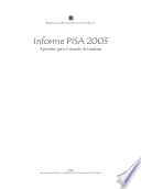 Informe PISA 2003 [E-Book]: Aprender para el mundo del mañana /