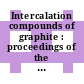 Intercalation compounds of graphite : proceedings of the conference. 0002, sect. 06-09 : Provincetown, MA, 19.05.80-23.05.80.
