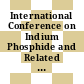 International Conference on Indium Phosphide and Related Materials : 14-18 May 2000, Williamsburg Marriott, Williamsburg, Virginia, USA.