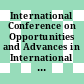 International Conference on Opportunities and Advances in International Power Generation : 18-20 March 1996, Venue, Trevelyan College, University of Durham /