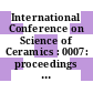 International Conference on Science of Ceramics : 0007: proceedings : Juan-les-Pins, 24.09.73-26.09.73.