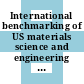 International benchmarking of US materials science and engineering research / [E-Book]
