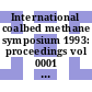 International coalbed methane symposium 1993: proceedings vol 0001 : Birmingham, AL, 17.05.93-21.05.93.