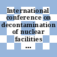 International conference on decontamination of nuclear facilities vol 0001 : Niagara-Falls, 19.09.82-22.09.82.