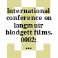 International conference on langmuir blodgett films. 0002: papers : Schenectady, NY, 01.07.1985-04.07.1985.