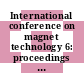 International conference on magnet technology 6: proceedings .n 1 : Bratislava, 29.08.77-02.09.77 : Proceedings
