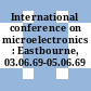 International conference on microelectronics : Eastbourne, 03.06.69-05.06.69