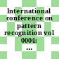 International conference on pattern recognition vol 0004: track D: parallel and connectionist systems : Wien, 25.08.96-29.08.96.