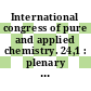 International congress of pure and applied chemistry. 24,1 : plenary and main section lectures : Hamburg, 02.09.73-08.09.73.