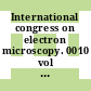 International congress on electron microscopy. 0010 vol 0001 : Hamburg, 17.08.82-24.08.82 : Symposia and physical sciences.