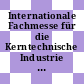 Internationale Fachmesse für die Kerntechnische Industrie : 1972: Fachtagung. Nr 07 : 18 papers : Basel, 16.10.72-21.10.72.