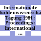 Internationale kohlenwissenschaftliche Tagung 1981 : Proceedings : International conference on coal science 1981 : proceedings : Conference internationale sur la science du charbon 1981 : proceedings : Düsseldorf, 07.09.1981-09.09.1981.
