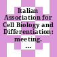 Italian Association for Cell Biology and Differentiation: meeting. 0005 : Abstracts : Sorrento, 29.10.1986-31.10.1986.