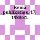 Kema publikaties. 17, 1980/81.
