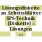 Lösungsdiskette zu Arbeitsblätter SPS-Technik [Diskette] : Lösungen nach IEC 1131-3 : Siemens SIMATIC S7-300 (Win 95)
