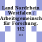 Land Nordrhein Westfalen / Arbeitsgemeinschaft für Forschung. 112 : Düsseldorf, 10.01.62 [E-Book]