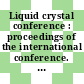 Liquid crystal conference : proceedings of the international conference. 0008, pt E : Special topics III-E : Kyoto, 30.06.80-04.07.80.