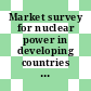 Market survey for nuclear power in developing countries : Philippines.