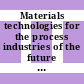 Materials technologies for the process industries of the future : management strategies and research opportunities [E-Book] /