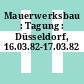 Mauerwerksbau : Tagung : Düsseldorf, 16.03.82-17.03.82