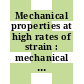 Mechanical properties at high rates of strain : mechanical properties of materials at high rates of strain : proceedings of the conference : Oxford, 02.04.1974-04.04.1974