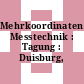 Mehrkoordinaten Messtechnik : Tagung : Duisburg, 30.09.80-01.10.80