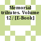 Memorial tributes. Volume 12 / [E-Book]
