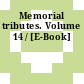 Memorial tributes. Volume 14 / [E-Book]