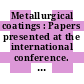 Metallurgical coatings : Papers presented at the international conference. 1983, Pt 02 : Metallurgical coatings : International conference. 0010 : San-Diego, CA, 18.04.1983-22.04.1983.