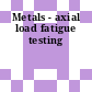 Metals - axial load fatigue testing