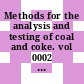 Methods for the analysis and testing of coal and coke. vol 0002 : Total moisture of coke.