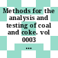 Methods for the analysis and testing of coal and coke. vol 0003 : Proximate analysis of coal.