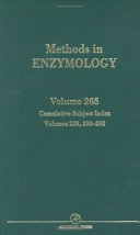 Methods in enzymology. 265. Cumulative subject index vol 228, 230 - 260.