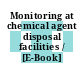 Monitoring at chemical agent disposal facilities / [E-Book]