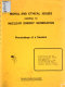 Moral and ethical issues relating to nuclear energy generation : Proceedings of a seminar : Toronto, 12.03.1980-13.03.1980.