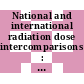 National and international radiation dose intercomparisons : Proceedings of a panel : Wien, 13.12.1971-17.12.1971.