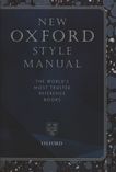 New Oxford style manual