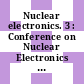 Nuclear electronics. 3 : Conference on Nuclear Electronics : proceedings : Beograd, 15.05.61-20.05.61