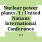 Nuclear power plants. 1 : United Nations International Conference on the Peaceful Uses of Atomic Energy : 0002: proceedings. 8 : Geneve, 01.09.58-13.09.58