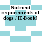 Nutrient requirements of dogs / [E-Book]