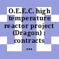O.E.E.C. high temperature reactor project (Dragon) : contracts for reactor plant - helium compressors vacuum pump and exhausters.