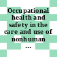 Occupational health and safety in the care and use of nonhuman primates / [E-Book]