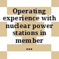 Operating experience with nuclear power stations in member states in 1989.