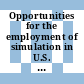 Opportunities for the employment of simulation in U.S. Air Force training environments : a workshop report [E-Book] /