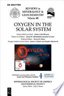Oxygen in the solar system [E-Book]