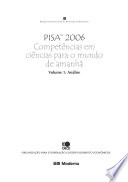 PISA 2006 [E-Book]: Competências em ciências para o mundo de amanhã: Volume 1: Análise /