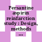 Persantine aspirin reinfarction study : Design, methods and baseline results.