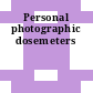 Personal photographic dosemeters