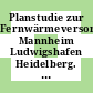 Planstudie zur Fernwärmeversorgung Mannheim Ludwigshafen Heidelberg. Bd 0003 : Anlagen.